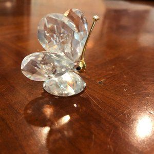 Swarovski Genuine Silver Crystal Butterfly Figurine